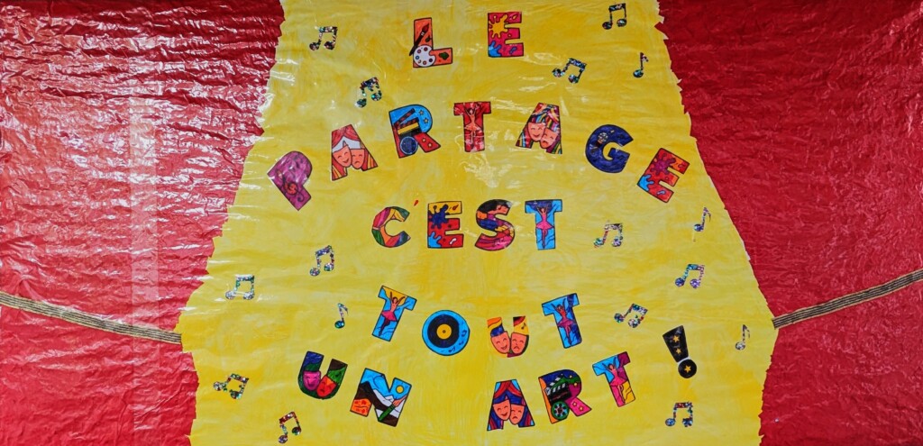 Thème d&rsquo;année – Le partage, c&rsquo;est tout un art !